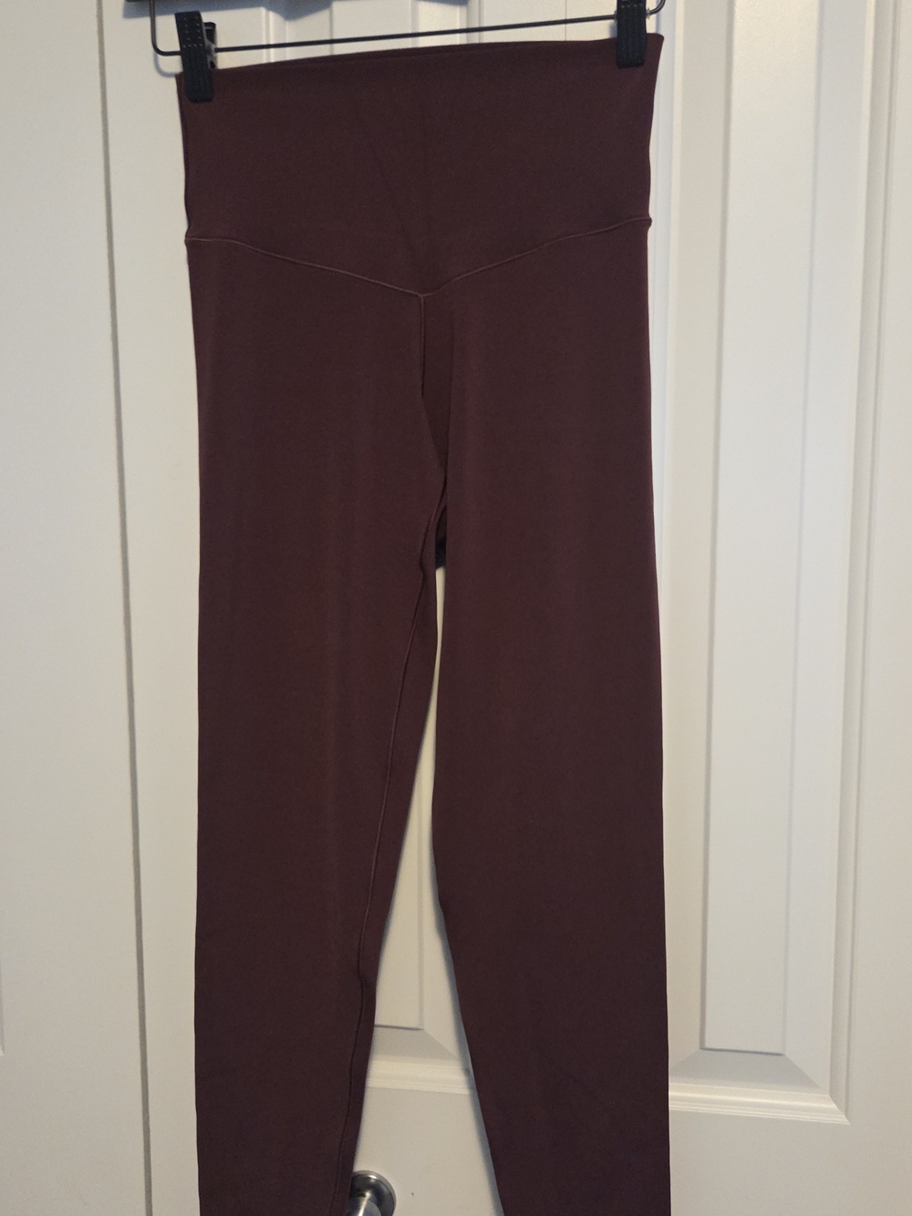aerie High-Waist Leggings in Deep Wine